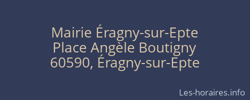 Mairie Éragny-sur-Epte