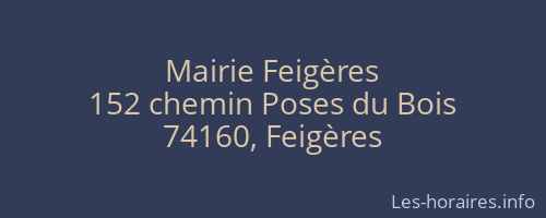Mairie Feigères