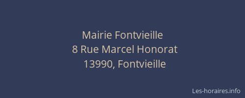 Mairie Fontvieille