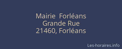 Mairie  Forléans
