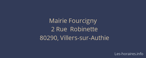 Mairie Fourcigny