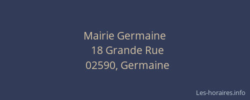 Mairie Germaine