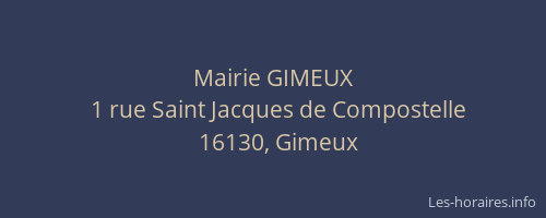 Mairie GIMEUX