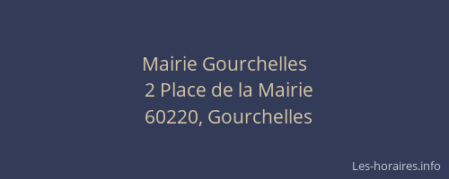 Mairie Gourchelles