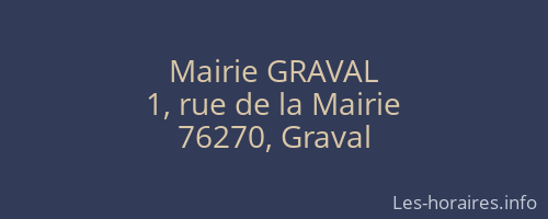 Mairie GRAVAL