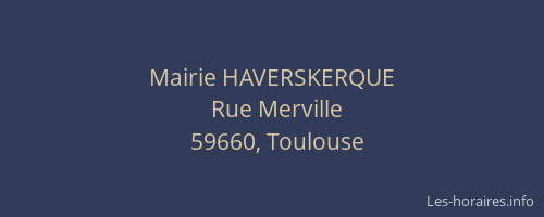 Mairie HAVERSKERQUE