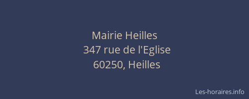 Mairie Heilles