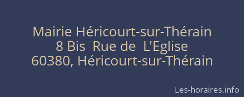 Mairie Héricourt-sur-Thérain