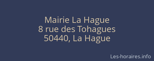 Mairie La Hague