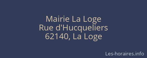 Mairie La Loge