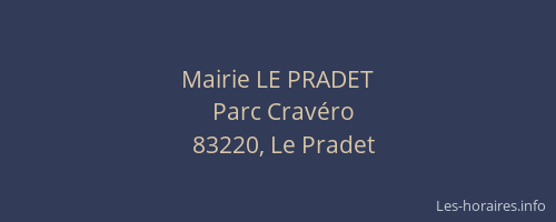 Mairie LE PRADET