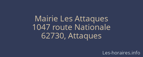 Mairie Les Attaques