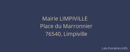 Mairie LIMPIVILLE
