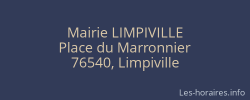 Mairie LIMPIVILLE