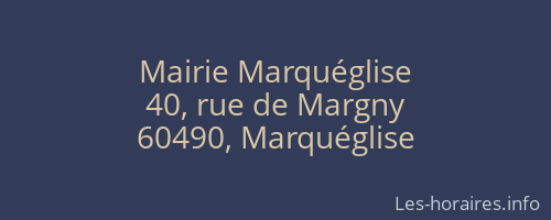 Mairie Marquéglise