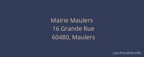 Mairie Maulers