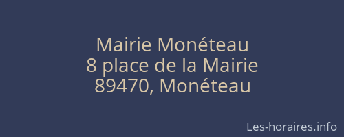 Mairie Monéteau