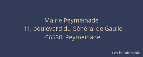 Mairie Peymeinade