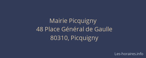 Mairie Picquigny