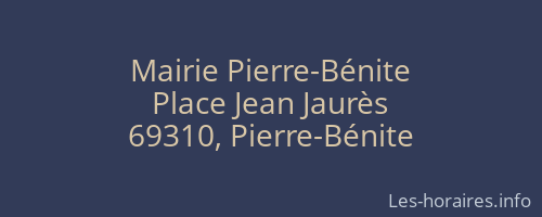 Mairie Pierre-Bénite
