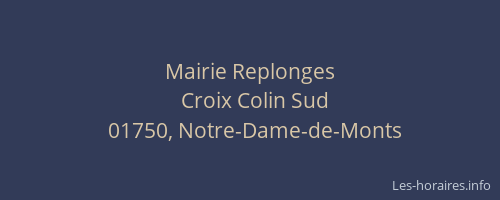 Mairie Replonges