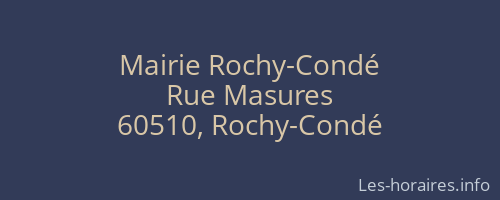 Mairie Rochy-Condé