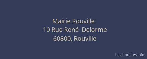 Mairie Rouville