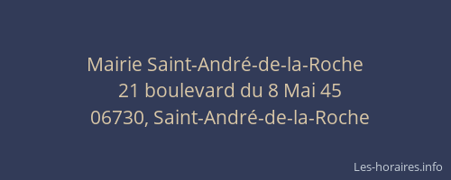 Mairie Saint-André-de-la-Roche