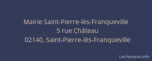 Mairie Saint-Pierre-lès-Franqueville