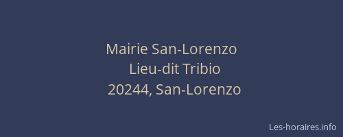 Mairie San-Lorenzo