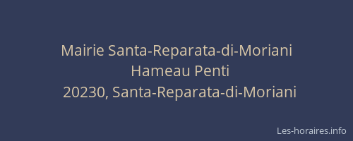 Mairie Santa-Reparata-di-Moriani