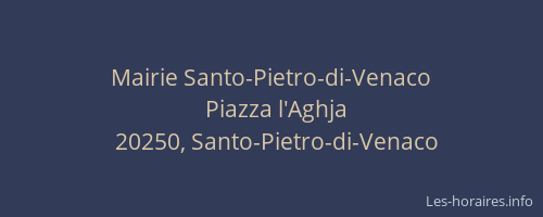 Mairie Santo-Pietro-di-Venaco