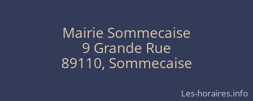 Mairie Sommecaise