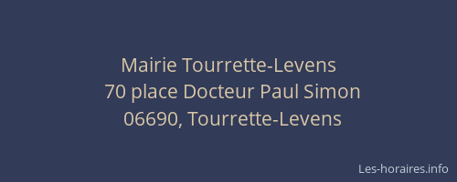Mairie Tourrette-Levens