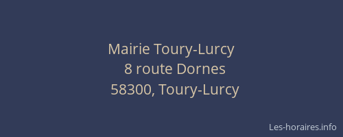 Mairie Toury-Lurcy