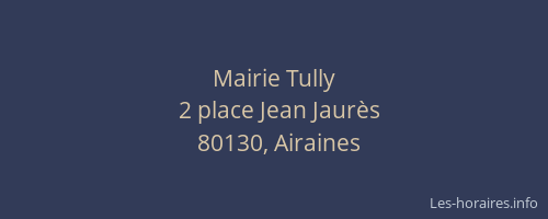 Mairie Tully