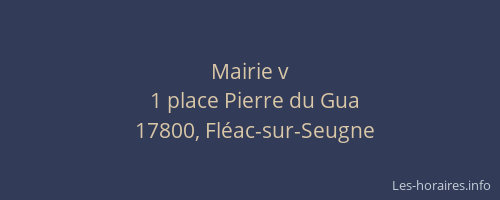 Mairie v