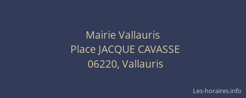 Mairie Vallauris