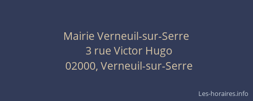 Mairie Verneuil-sur-Serre