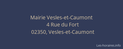 Mairie Vesles-et-Caumont