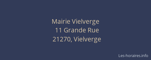 Mairie Vielverge