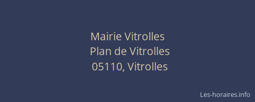 Mairie Vitrolles