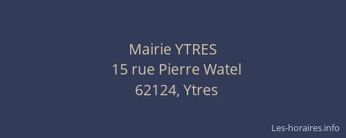 Mairie YTRES