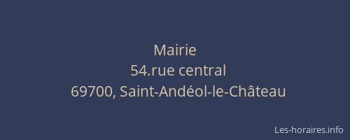 Mairie