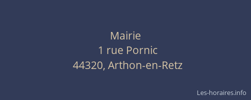 Mairie