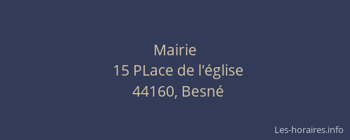 Mairie