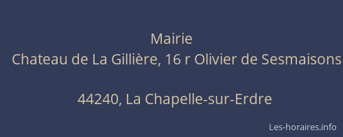 Mairie