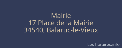 Mairie