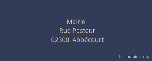 Mairie