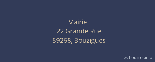 Mairie